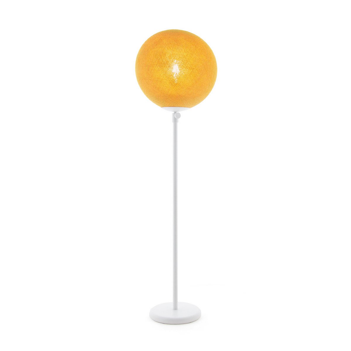 Cotton Ball Lights - Deluxe staande lamp high - Mustard - M