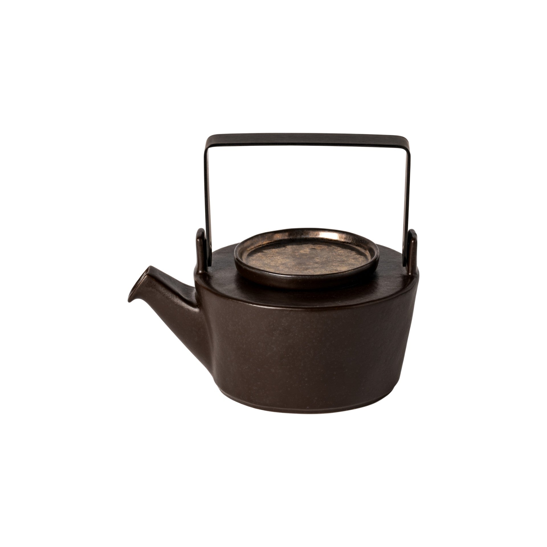 Costa Nova & Casafina - Theepot met filter 'Lagoa' (Bruin, 0.6L)