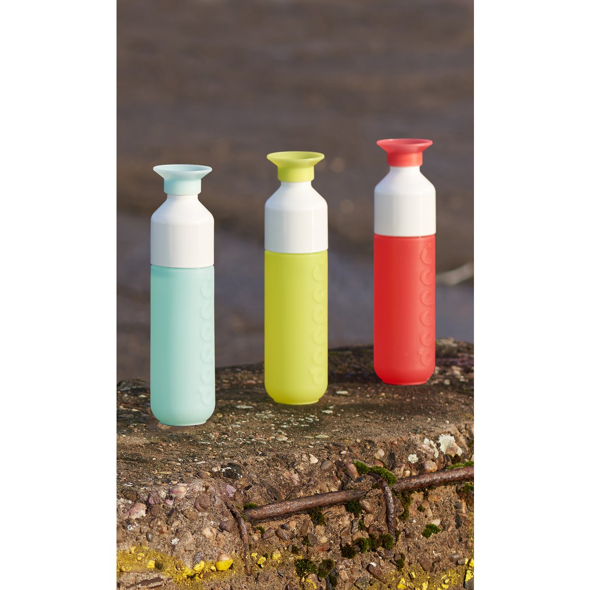 Dopper Originele Herbruikbare Waterfles Coral Splash 450ml