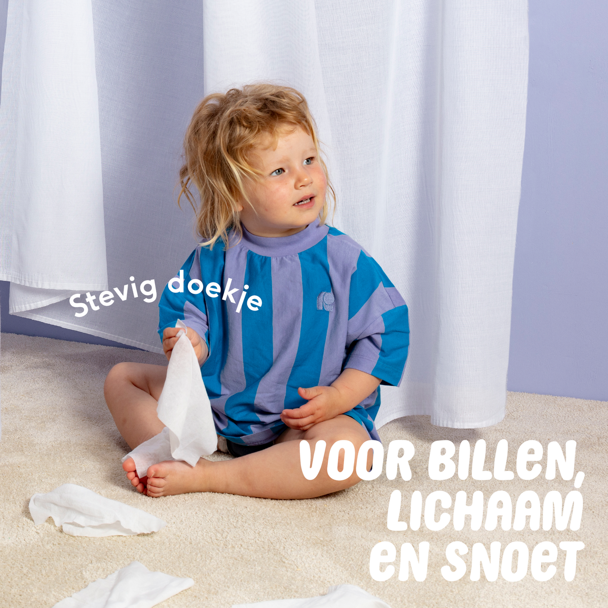 Naïf - Plasticvrije Billendoekjes voor Baby & Kids 16 packs