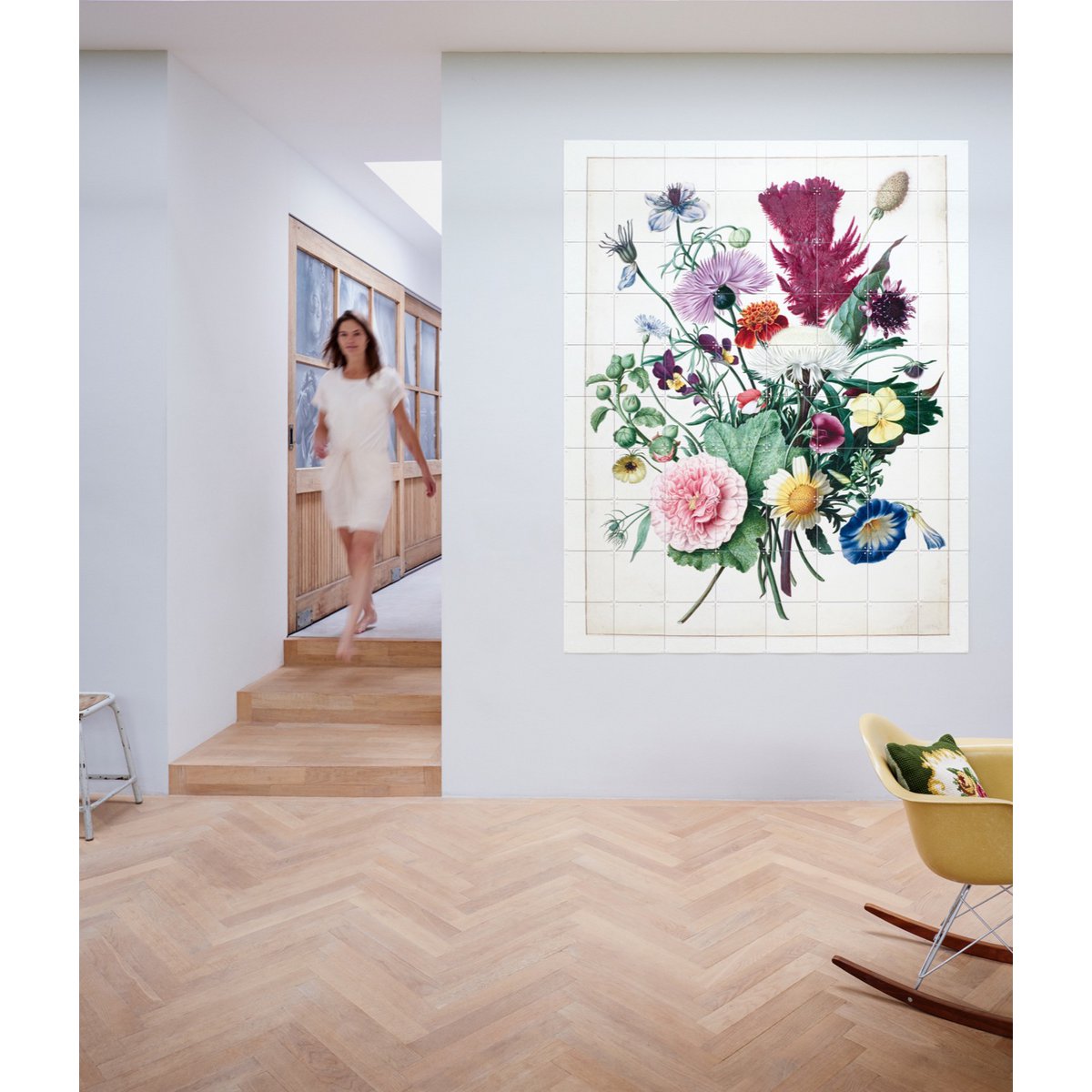 IXXI - Boeket Bloemen Wanddecoratie - Poster - Wanddecoratie - XL