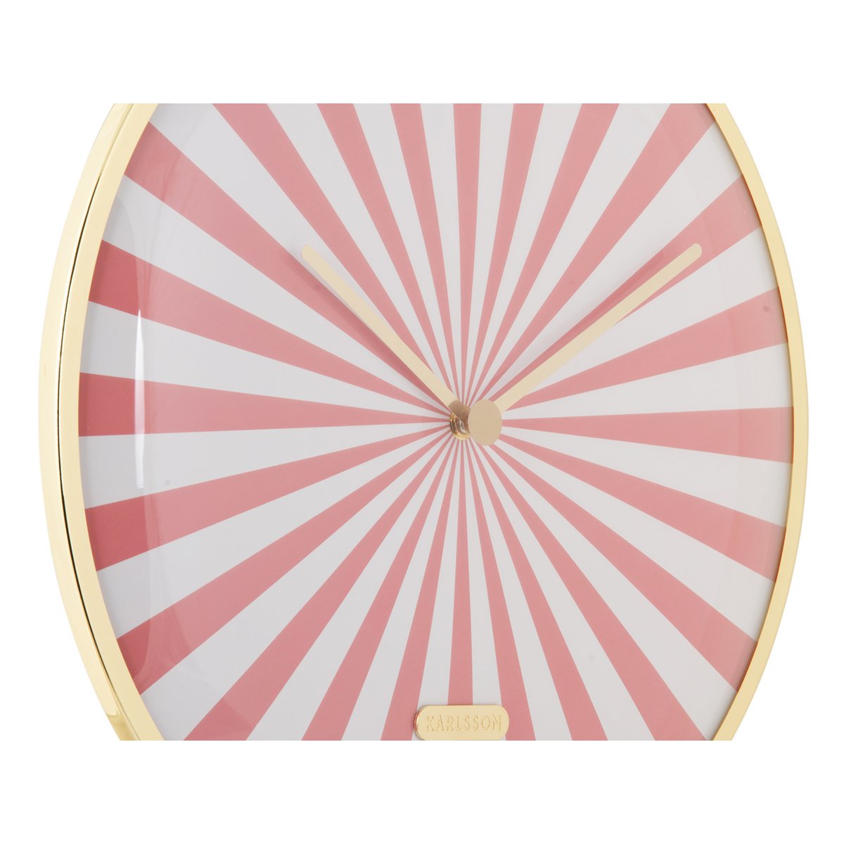 Karlsson - Wandklok Candy Swirl Dome