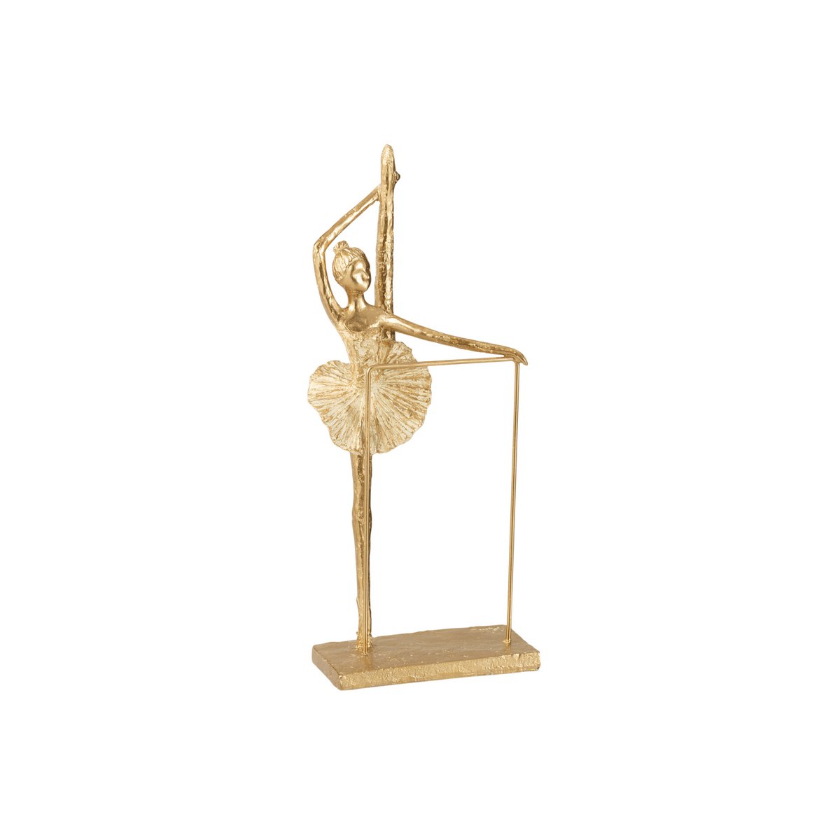 J-Line - Decoratief figuur 'Puk' (Goud, Polyresin)