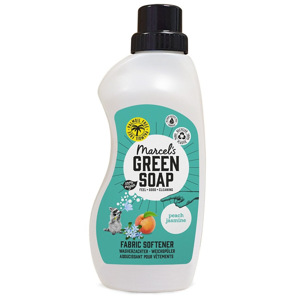 Marcel's Green Soap Wasverzachter Perzik & Jasmijn (750ml)