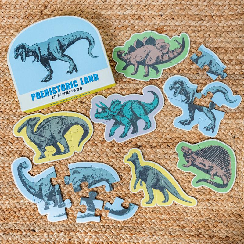 Rex London - Legpuzzel 'Dinosaurus' (Set van 7)