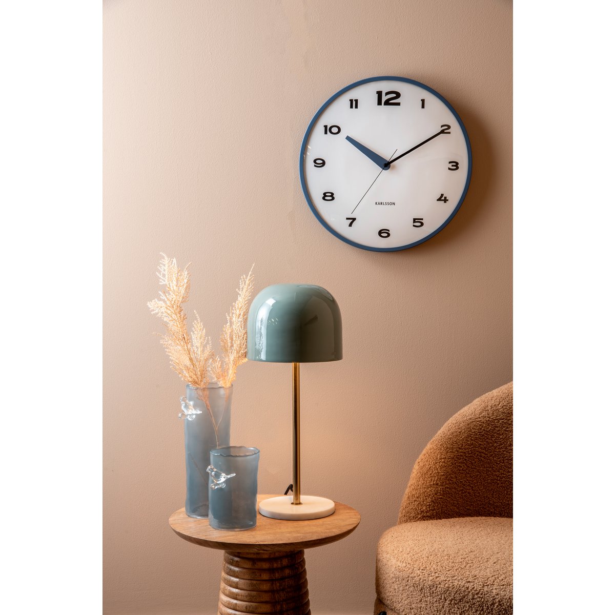 Karlsson - Wandklok Brisk Dome