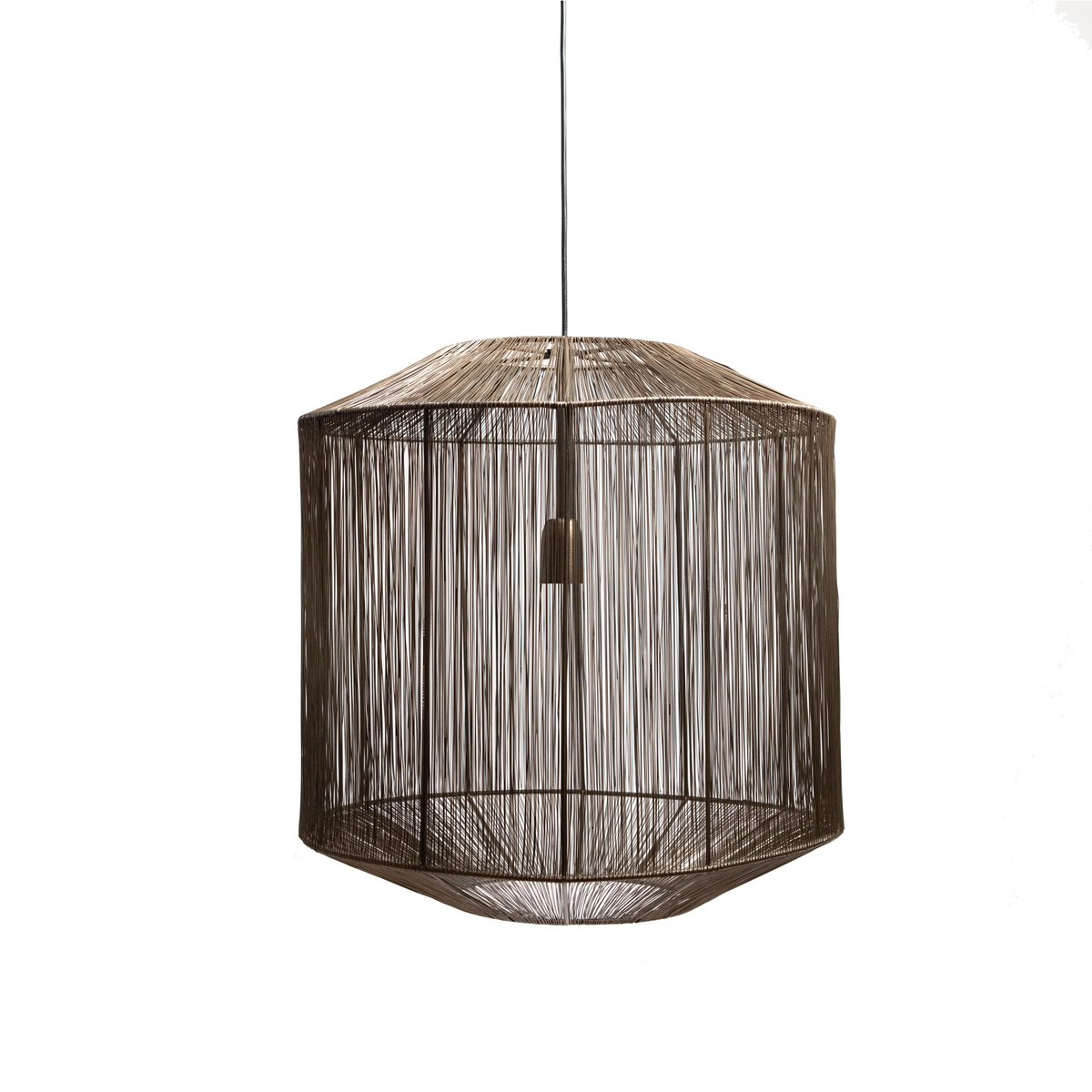 1304 Design - Hanglamp SENNA antiek brons Ø50x54cm