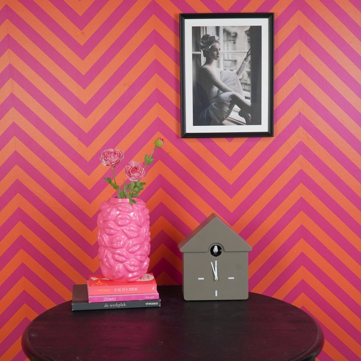 Housevitamin - Klokklokkoekkoekjes- taupe- 24x27x9cm