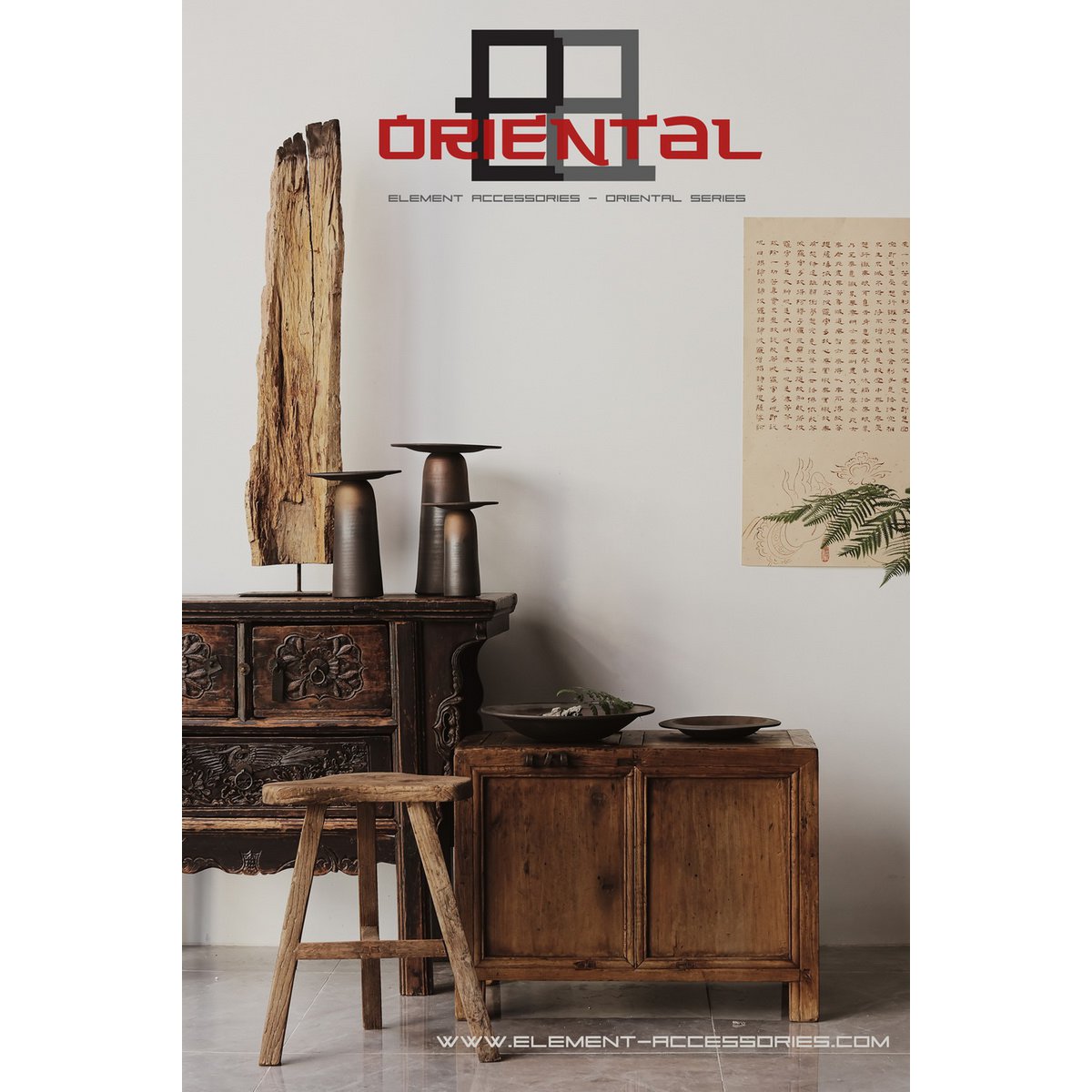 Element Accessories - Innovatieve, New Moderne keramische platte kom East+West ULF04