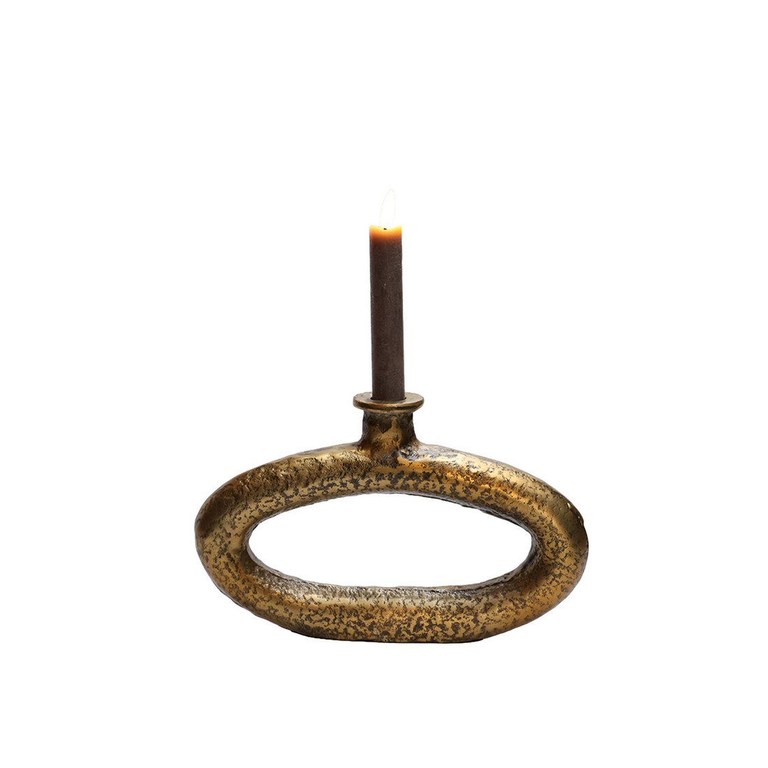 Vase the World - Kaarsenhouder - Rocha aged brass