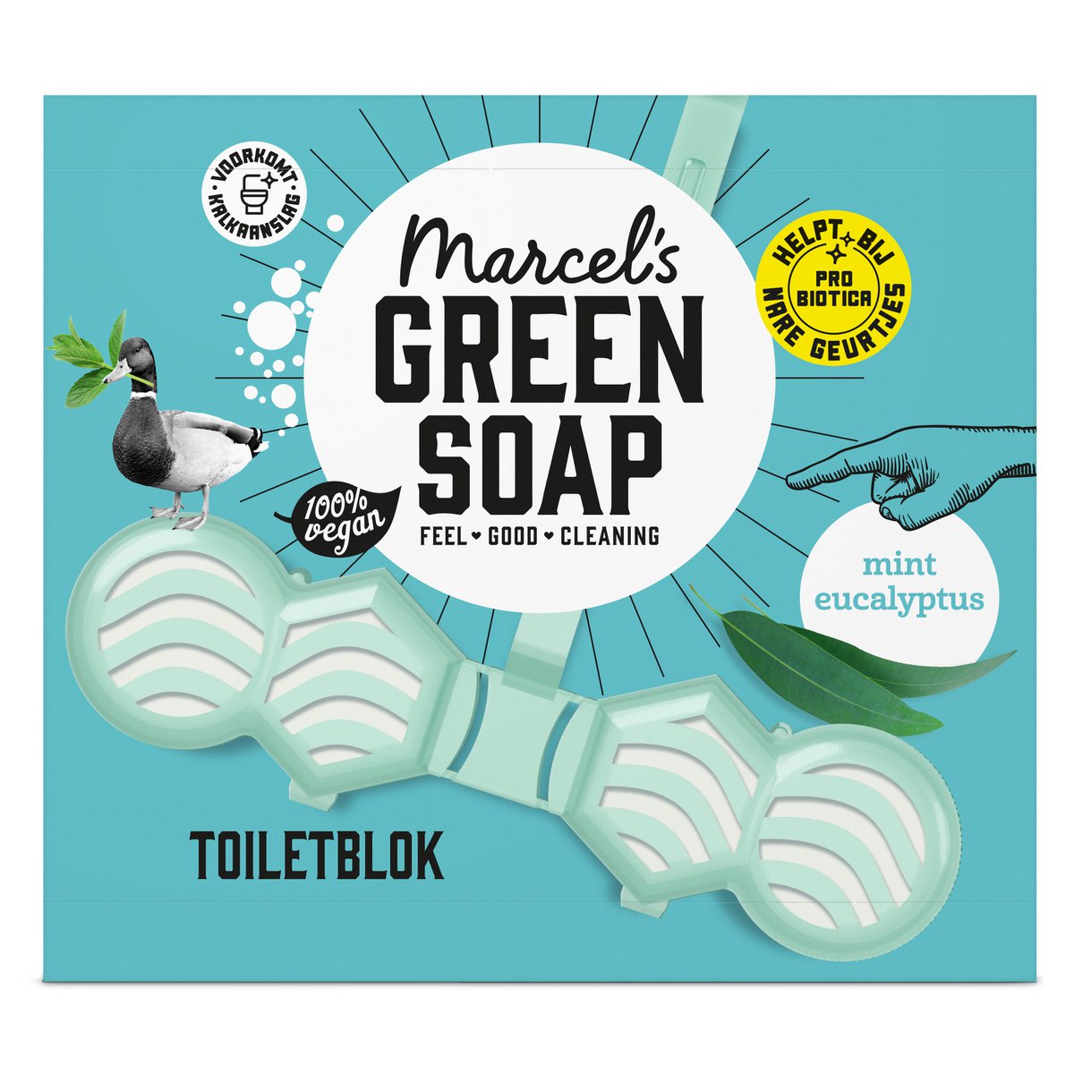 Marcel's Green Soap - Toiletblok Munt & Ecalyptus