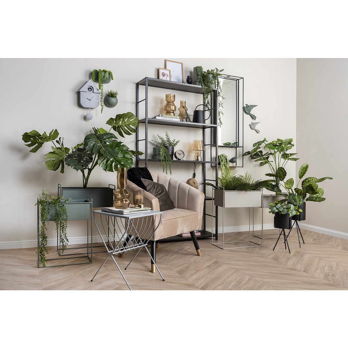 Karlsson - Wandklok Moderne Koekoek