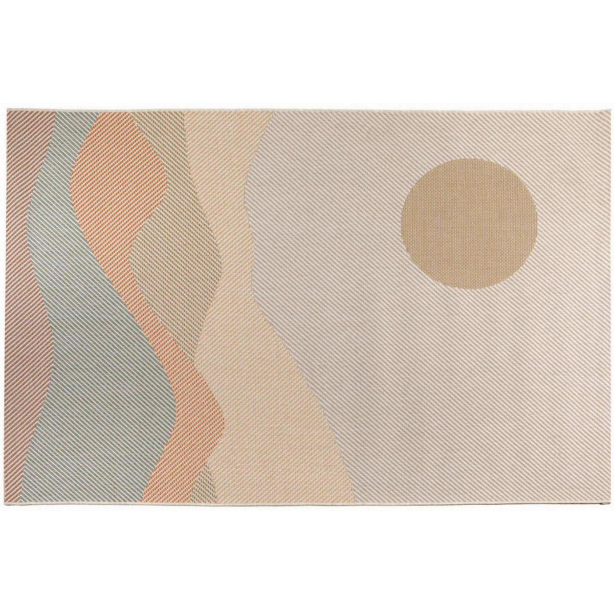 VIVARAISE - Vloerkleed Nell buiten Multicolor 160 x 230