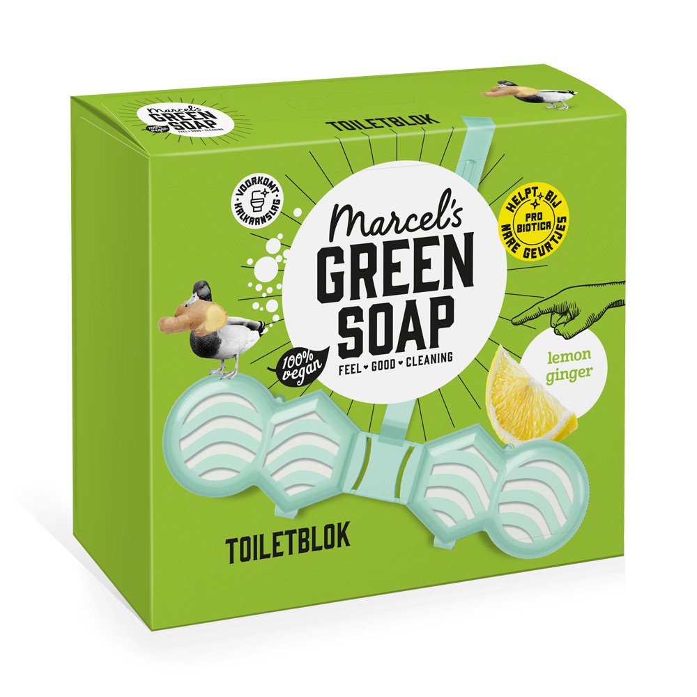 Marcel's Green Soap - Toiletblok Citroen & Gember