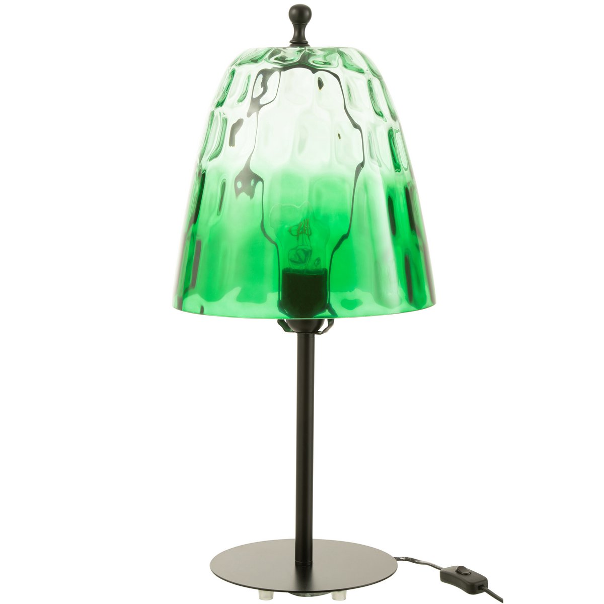 J-Line - Tafellamp Oceane - Glas - Groen