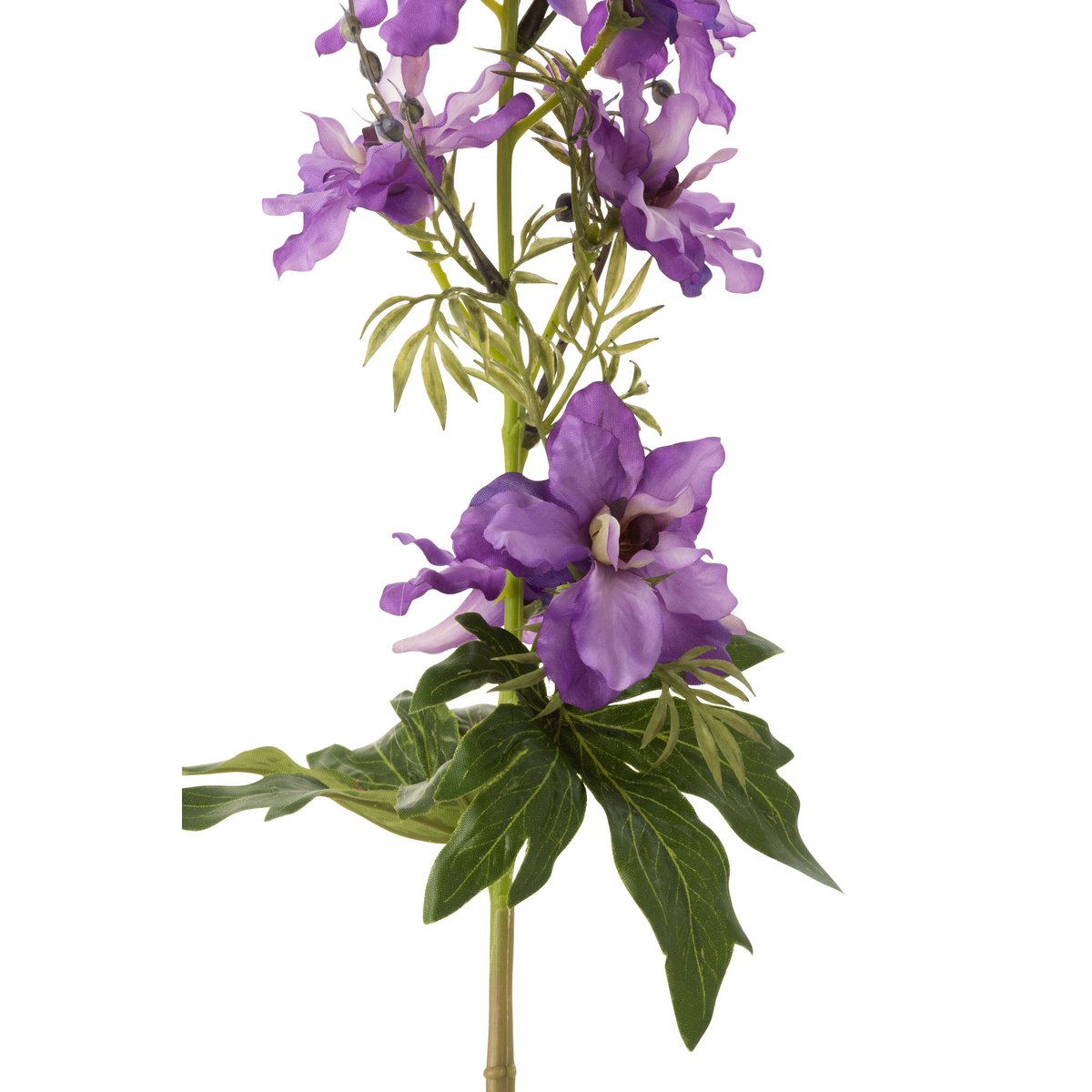 J-Line - Bloem Delphinium Plastic Donker Paars