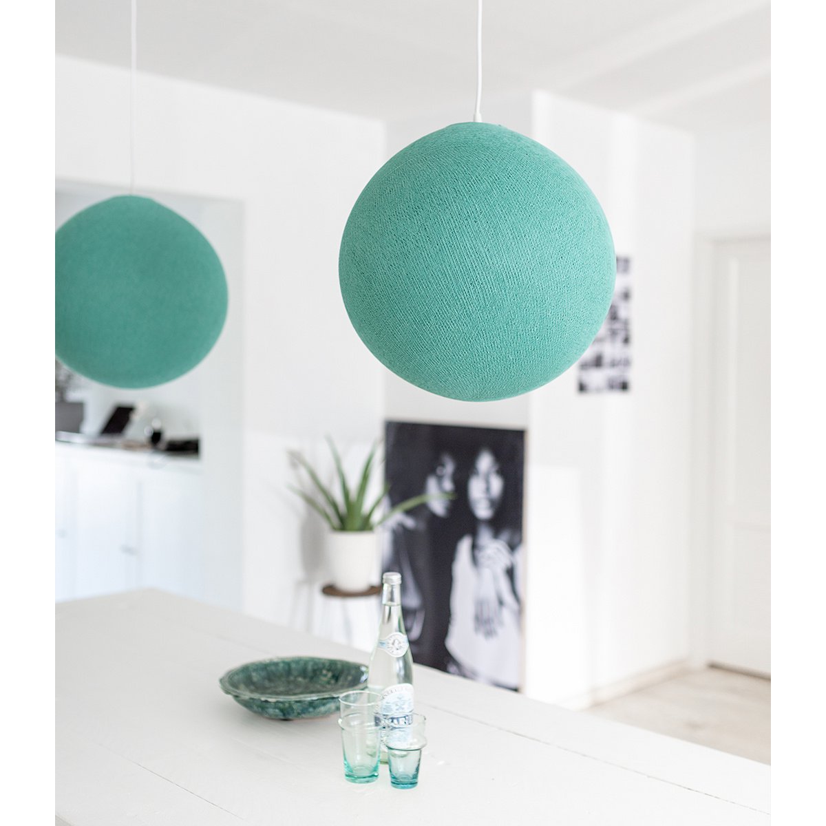 Cotton Ball Lights - Hanglamp - Sea Green - L (36cm)