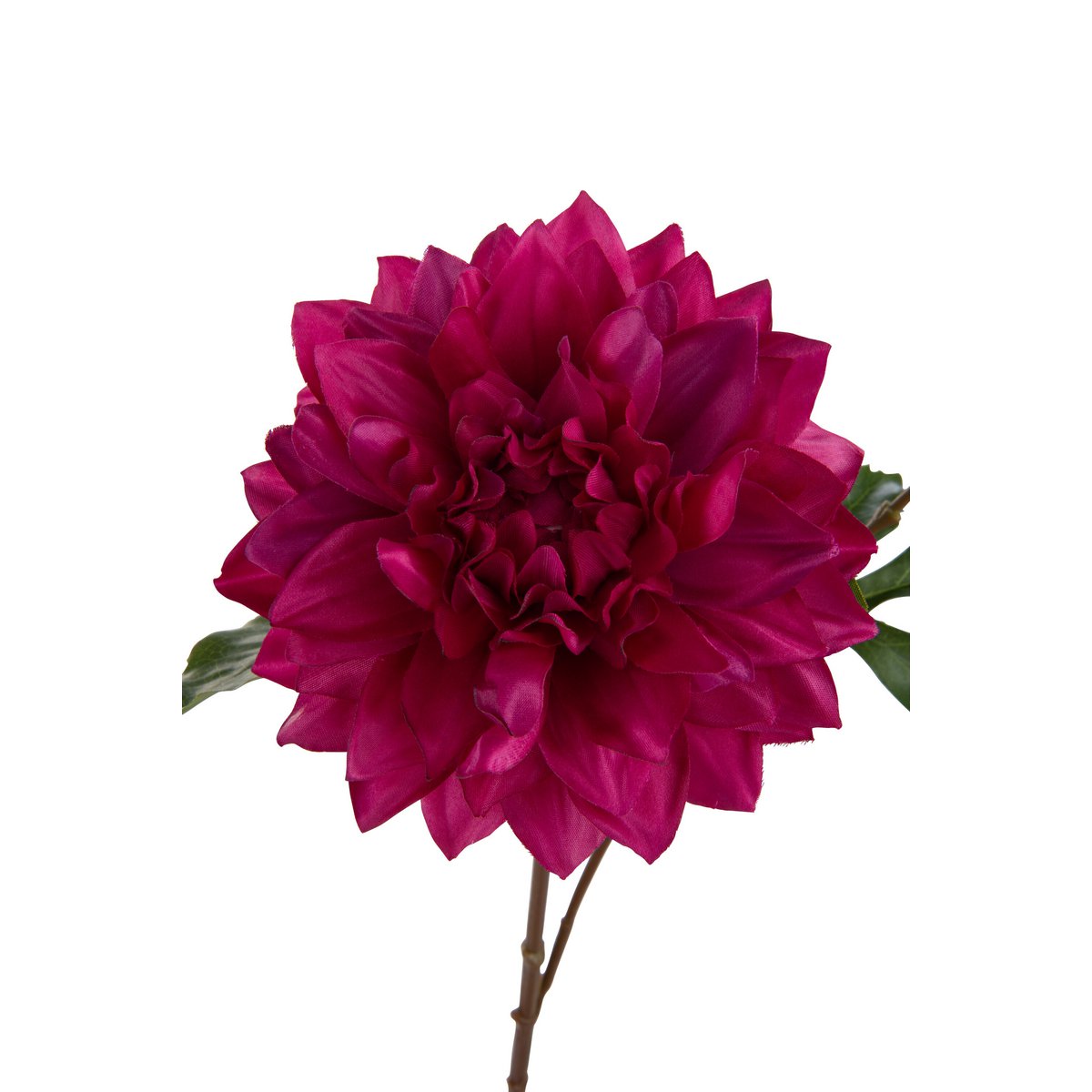 J-Line - Kusntbloem Dahlia Lauwra - Kunststof - Fuchsia