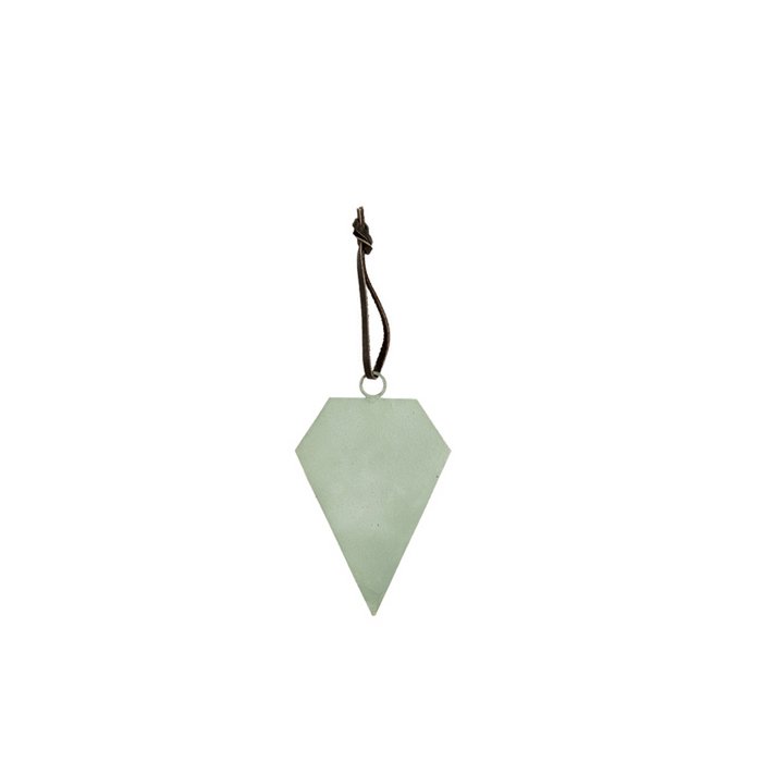 Mrs. Bloom - Metaal Hangend Diamant oud groen S