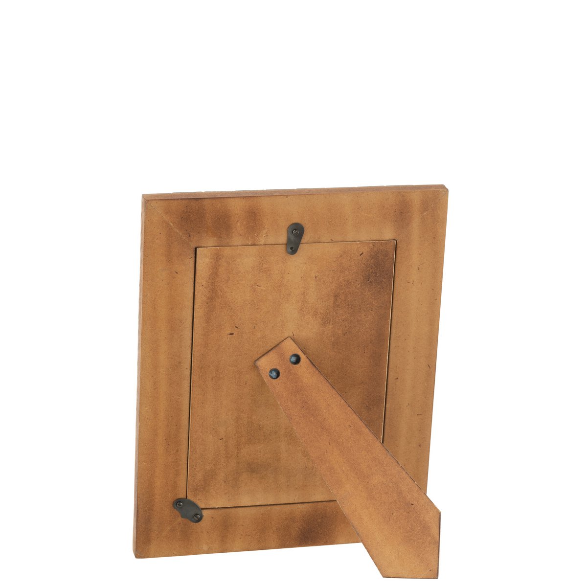 J-Line - Fotolijst Patroon Vierkant 13X18 Hout/Hoorn Grijs L 19X24cm