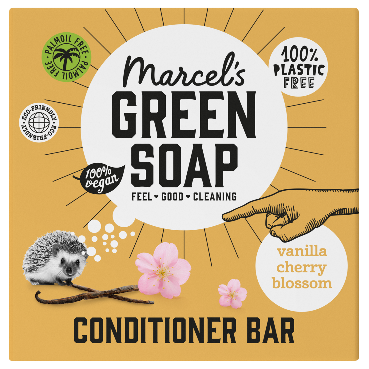 Marcel's Green Soap Conditioner Bar Vanilla & Cherry Blossom