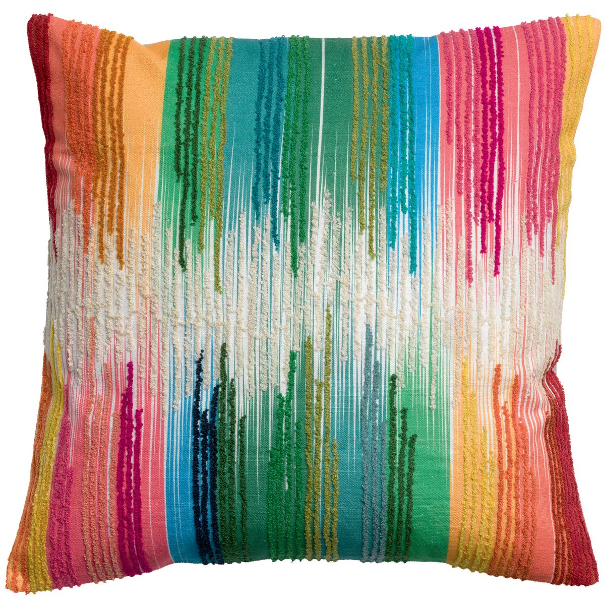 VIVARAISE - Kussen Olivia brodé Multicolor 45 x 45