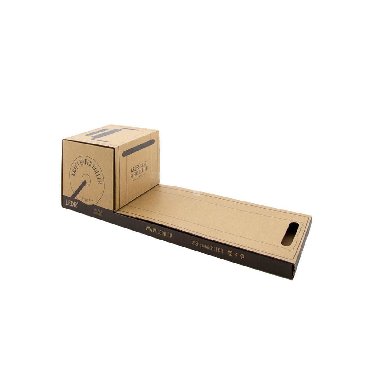 LEDR - Kraft Paper Roller S - Wit