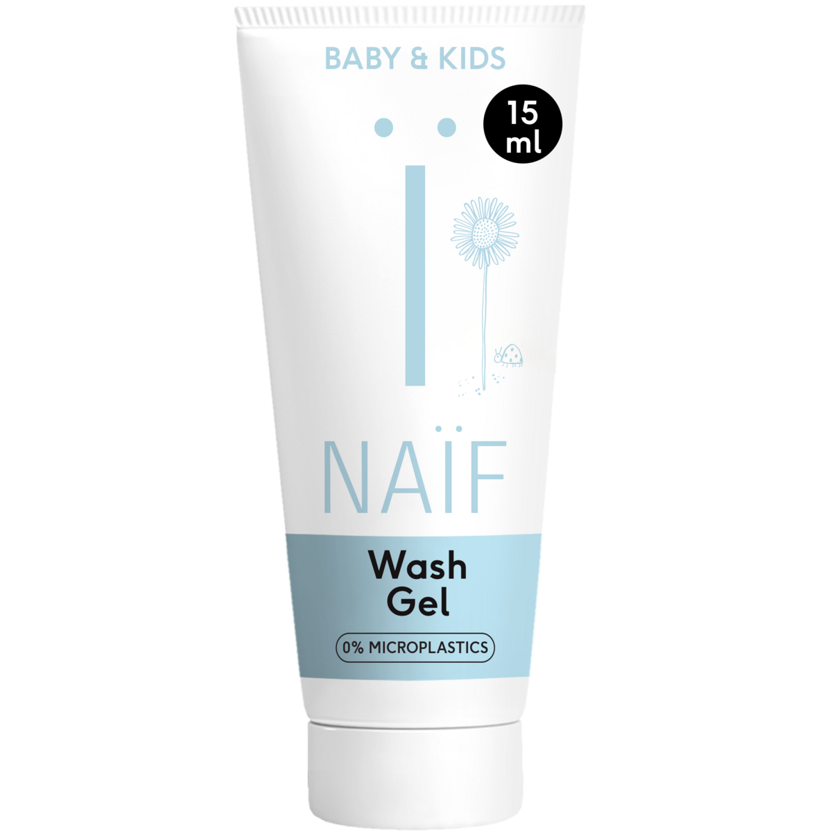 Naïf - Reinigende Wasgel voor Baby & Kids 15ml