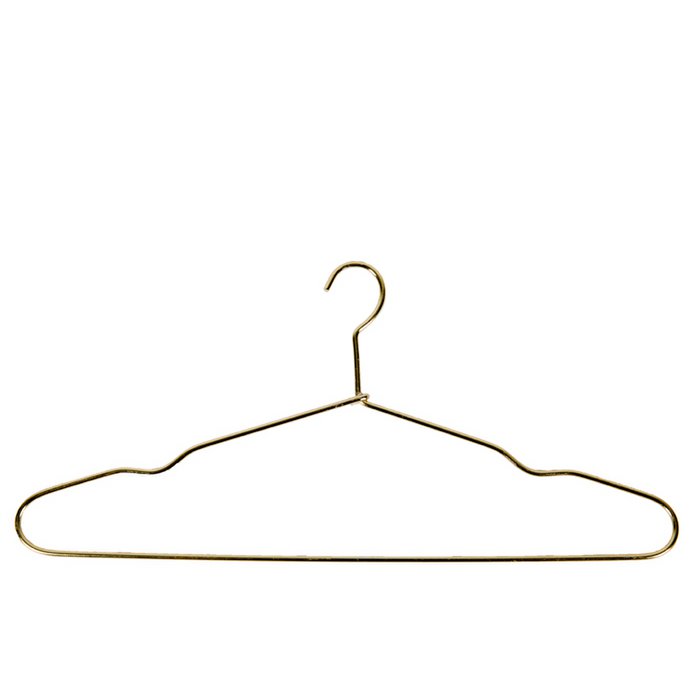 Mrs. Bloom - Kleerhanger 'Florence' (Set van 6, Antiek goud)