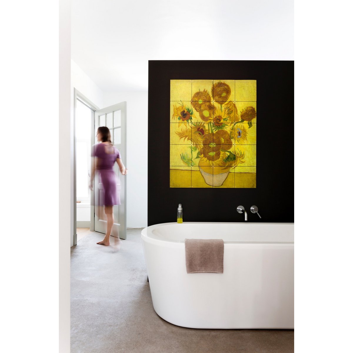 IXXI - Zonnebloemen Wall art - Poster - Wanddecoratie - L