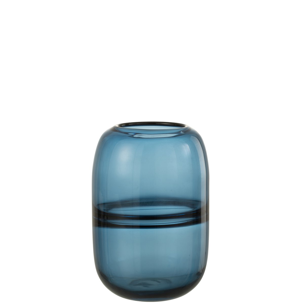 J-Line - Vaas Dyba - Glas - Blauw - Small