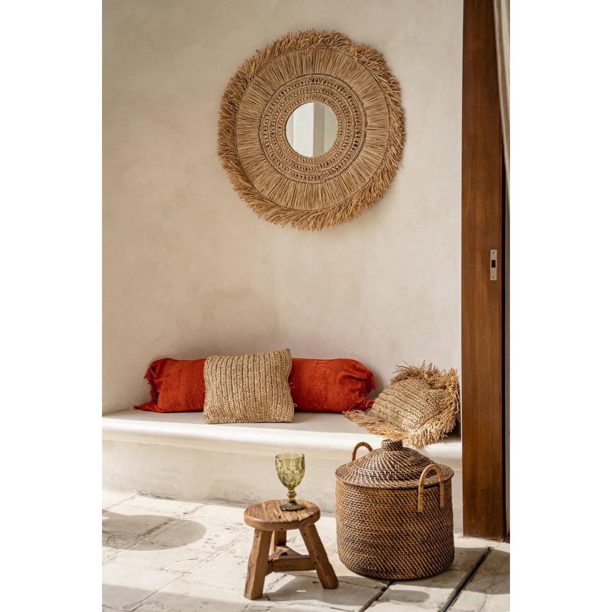 Bazar Bizar Living - De Yuki Spiegel - Naturel - L