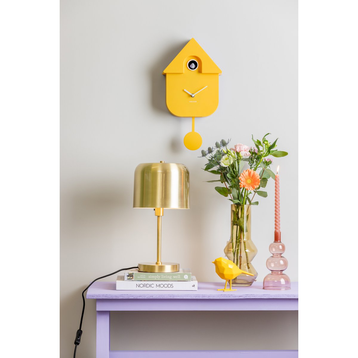 Karlsson - Wandklok Moderne Koekoek