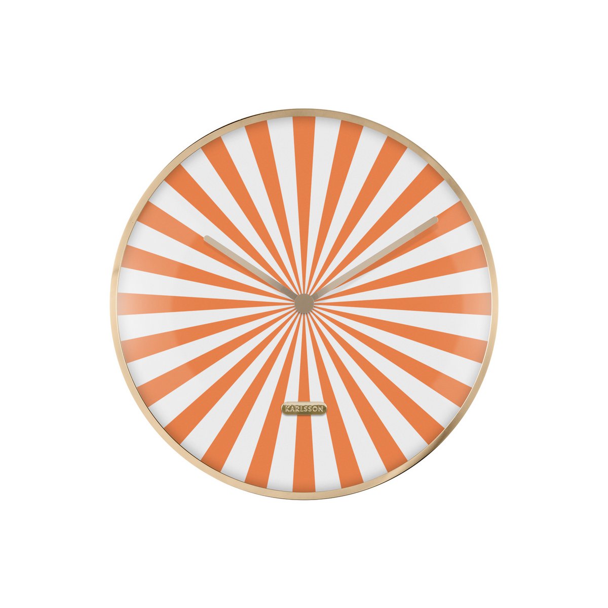 Karlsson - Wandklok Candy Swirl Dome