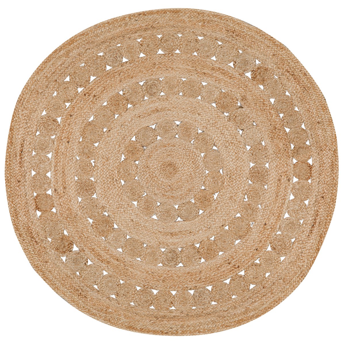 VIVARAISE - Naturel Patna vloerkleed diameter 120