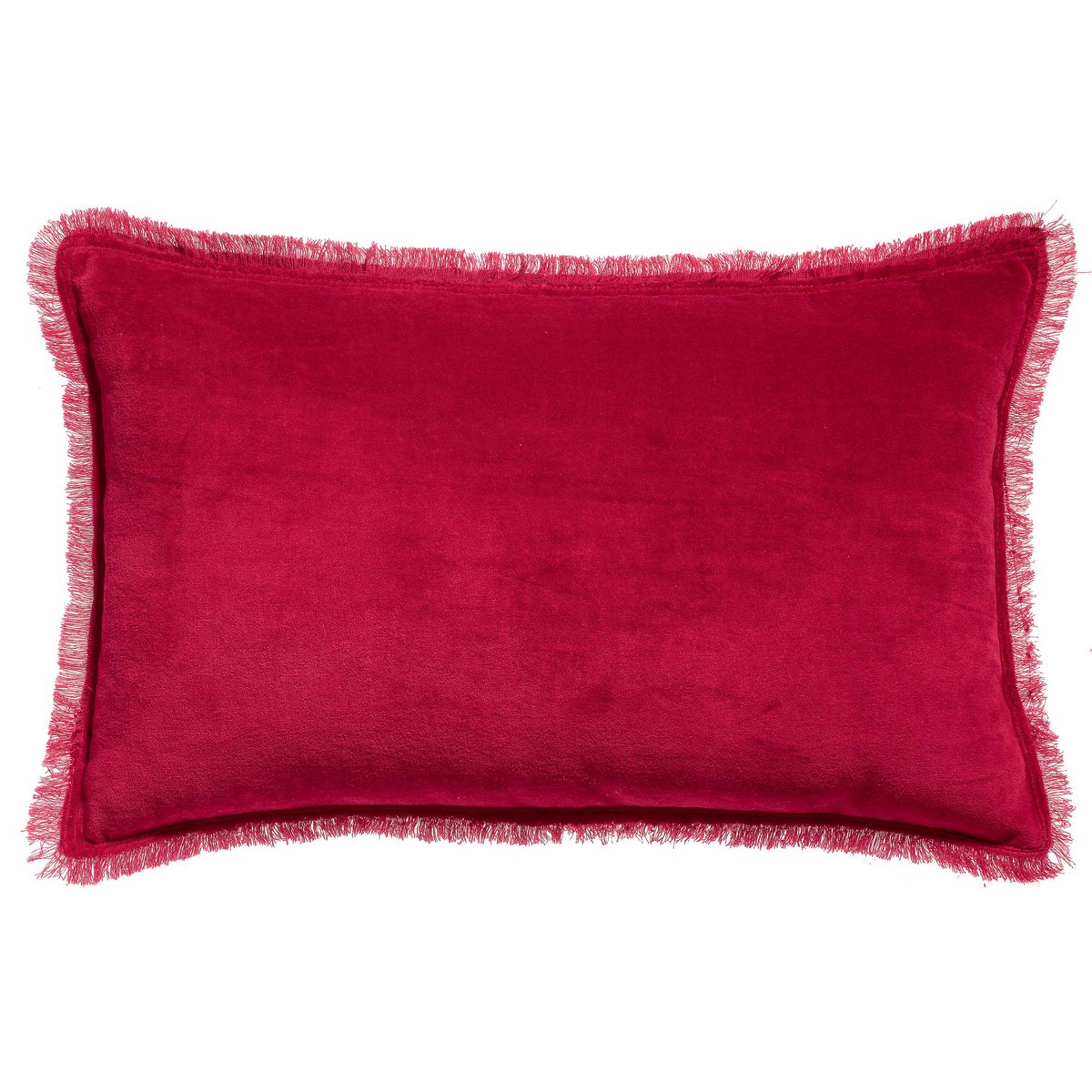 VIVARAISE - Effen Kussen Fara Ruby 30 x 50