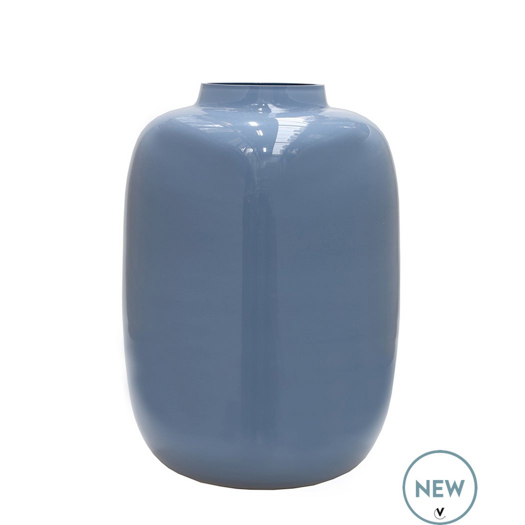 Vase the World - Vaas - Artic Light Blue -Grey