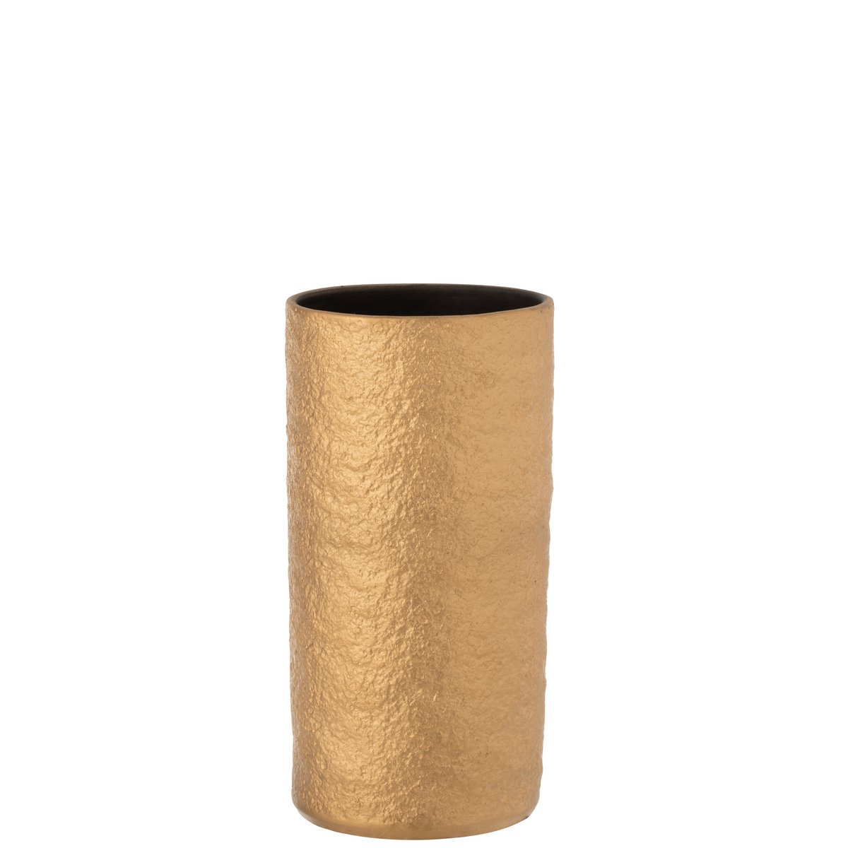 J-Line - Vaas Gatsby - Keramiek - Goud - Medium - 30.00cm Hoog