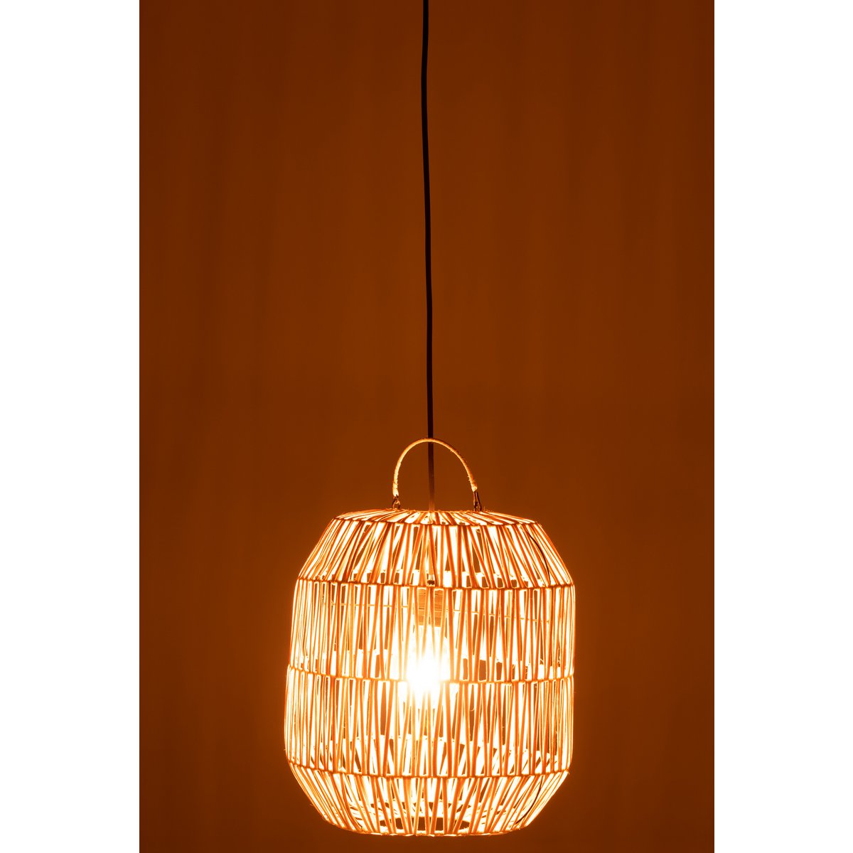 J-Line - Cyclinderlamp - Rotan - Naturel