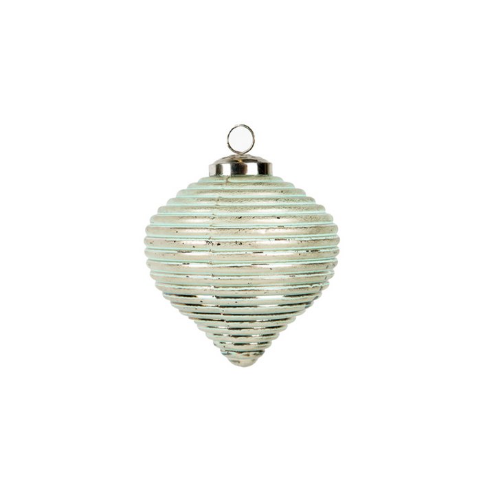 Mrs. Bloom - Kerstbal Victoria L antiek groen