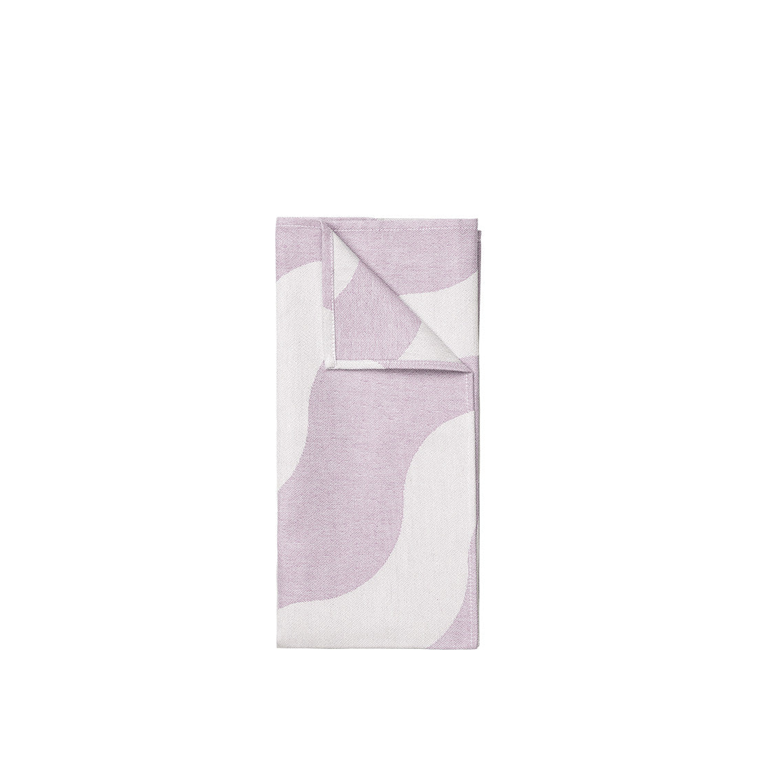 Broste Copenhagen - Theedoek 'Tide' (Set van 2, 50cm x 70cm, Lavender Grey)