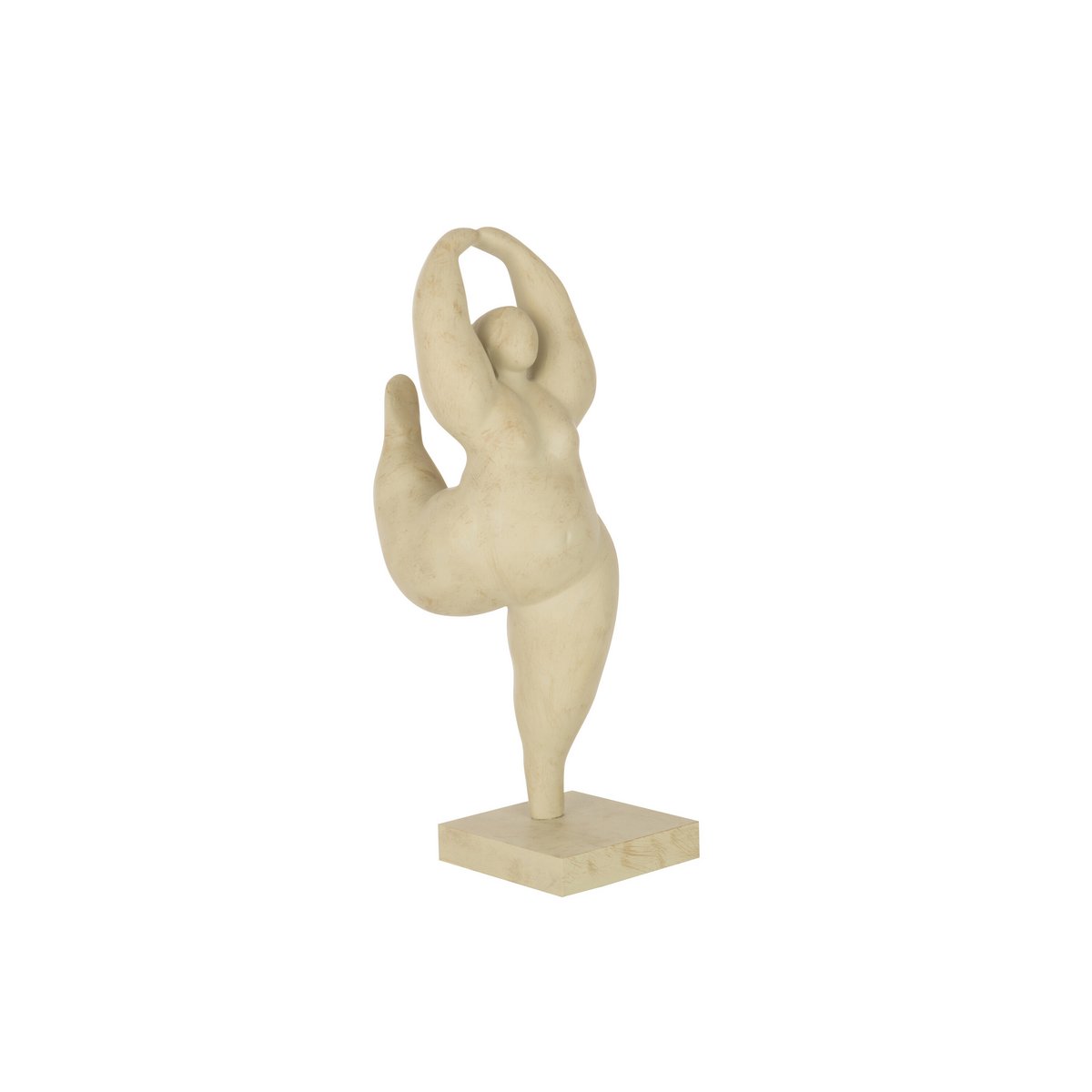 J-Line - Decoratie Figuur Josephine - Polyresin - Beige