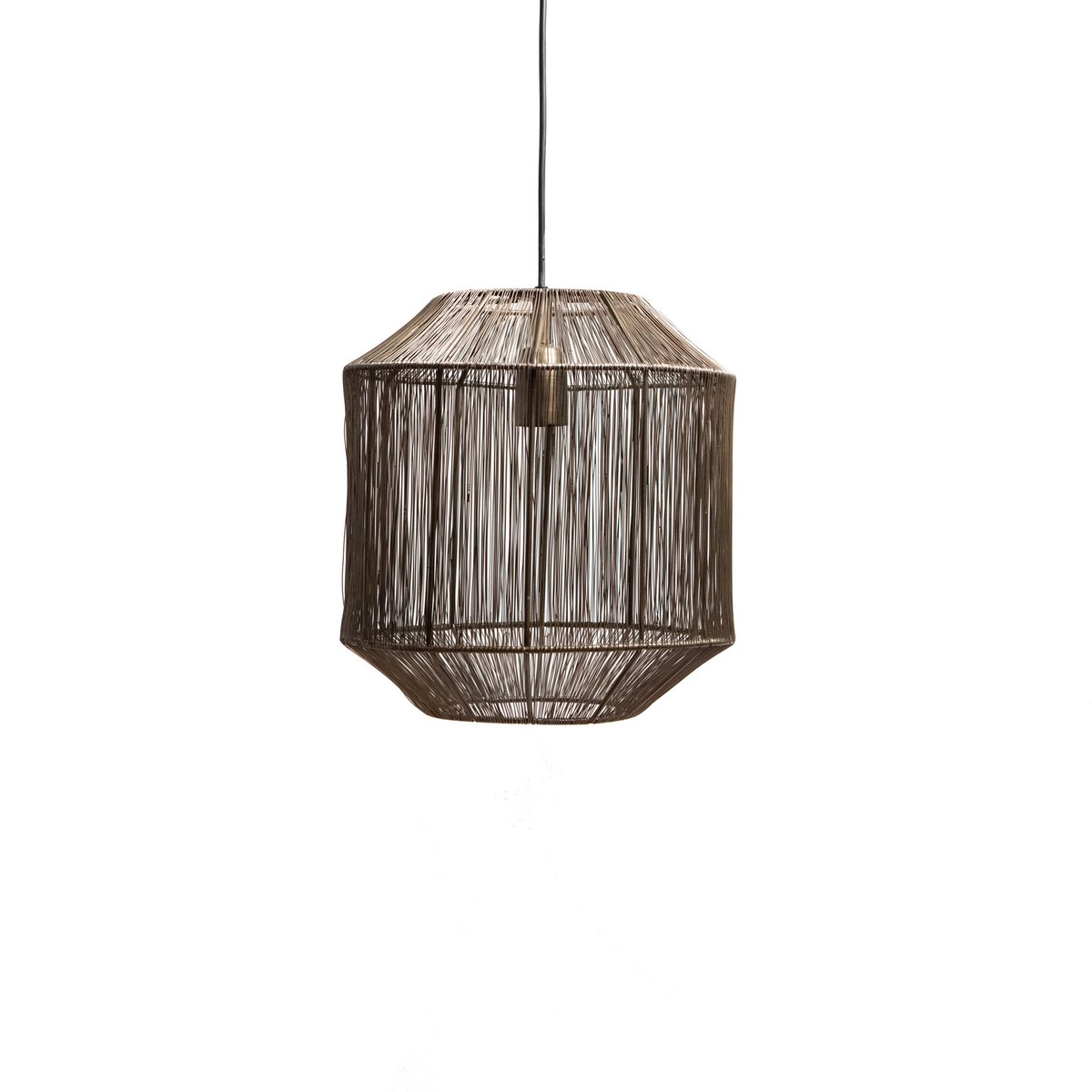 1304 Design - Hanglamp SENNA antiek brons Ø30x32cm