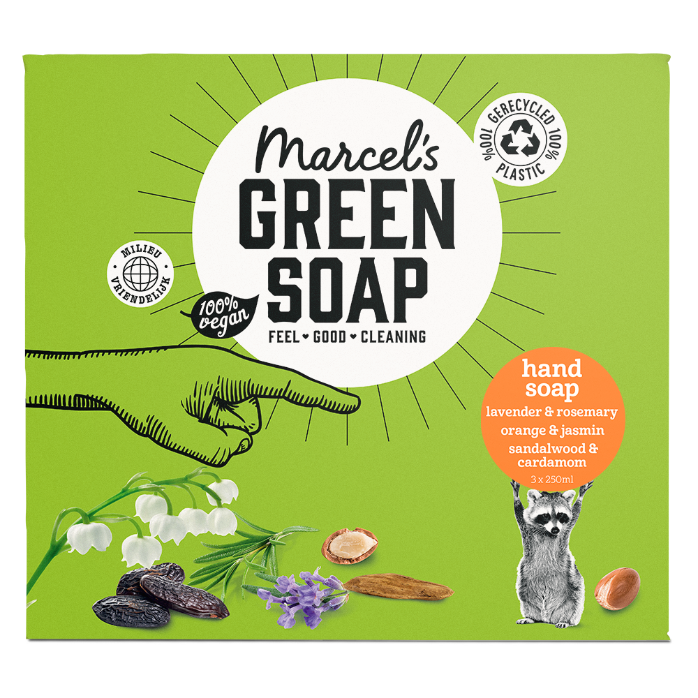 Marcel's Green Soap Giftbox Handzeep (3x250ml)