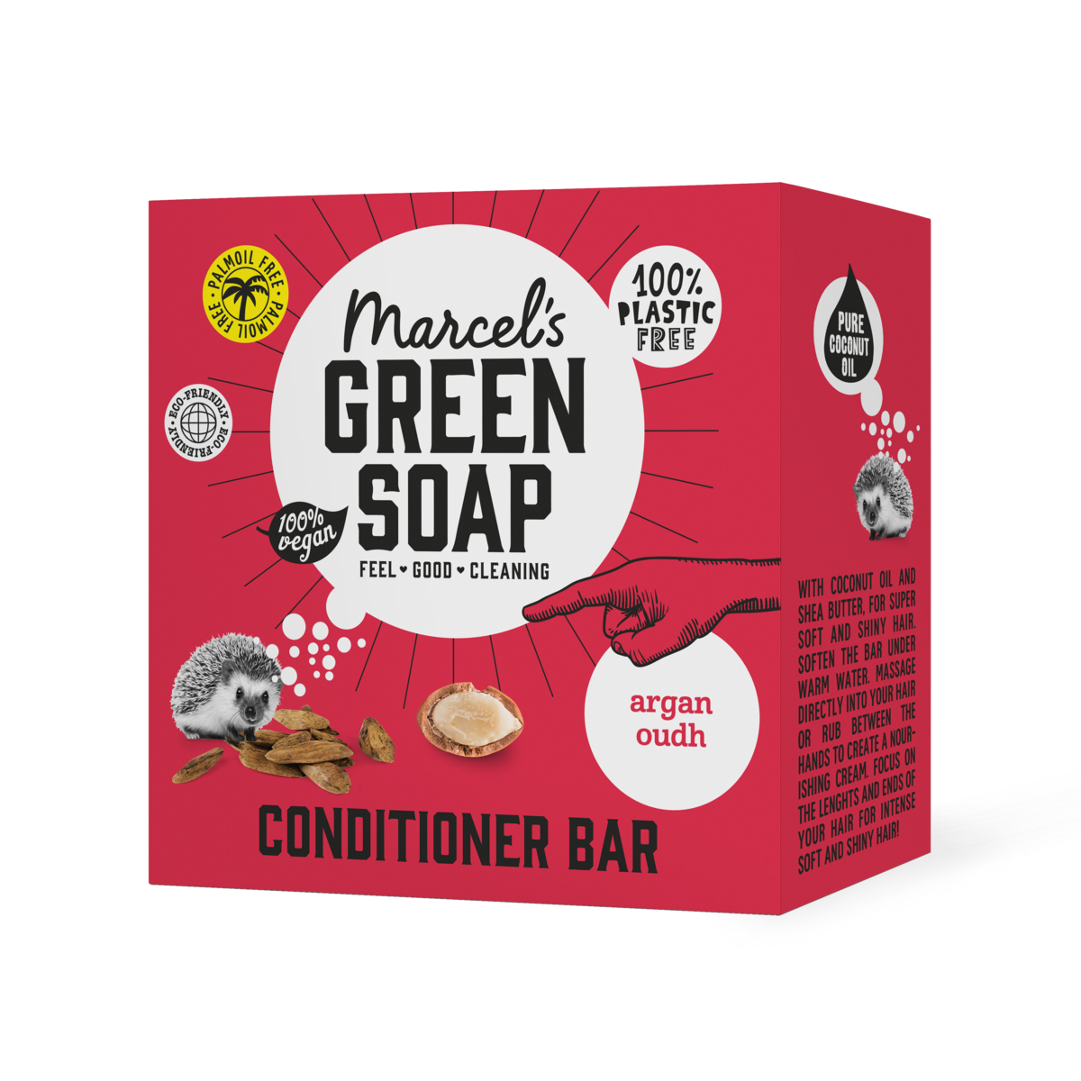 Marcel's Green Soap Conditioner Bar Argan & Oudh