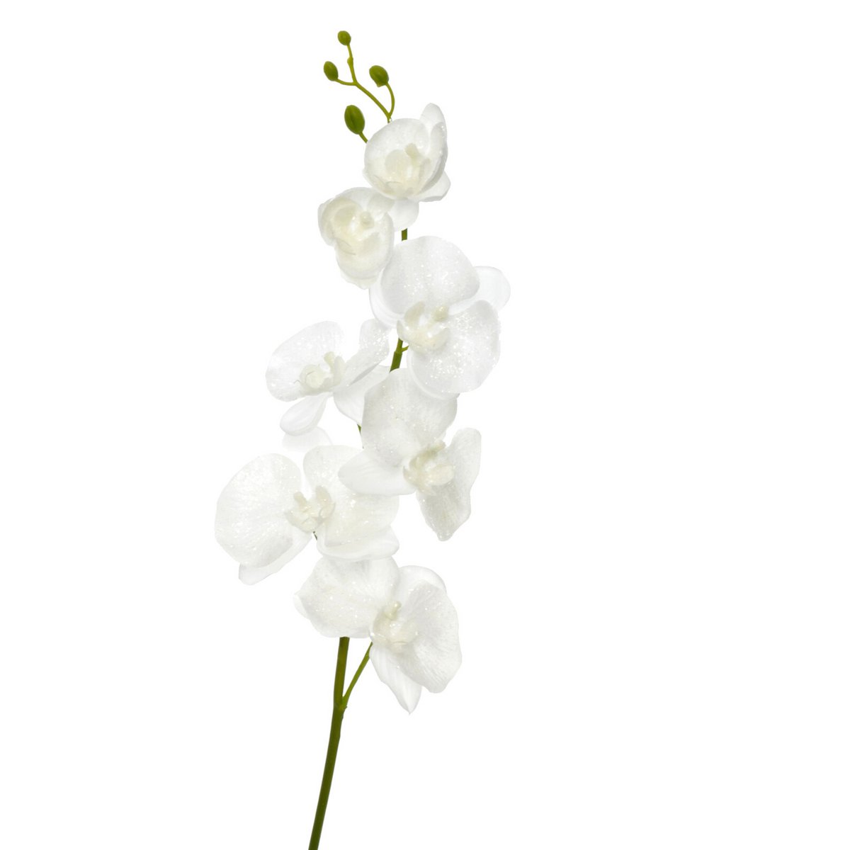 J-Line - Orchidee Polyester Wit 98Cm