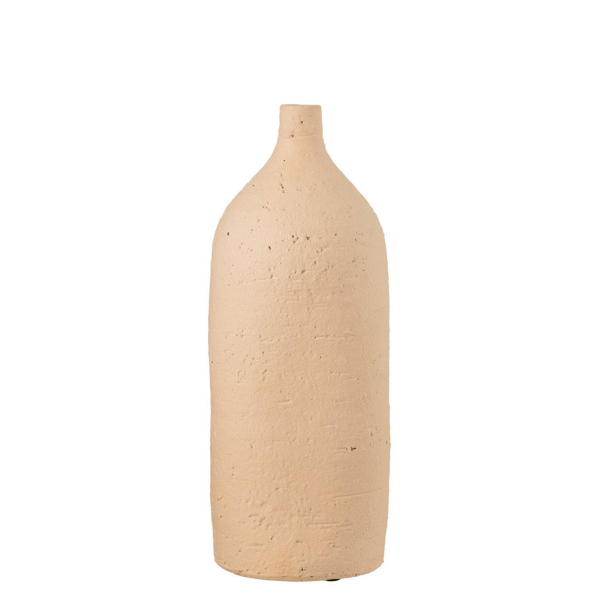 J-Line - Vaas Enya Fles - Keramiek - Beige - Large