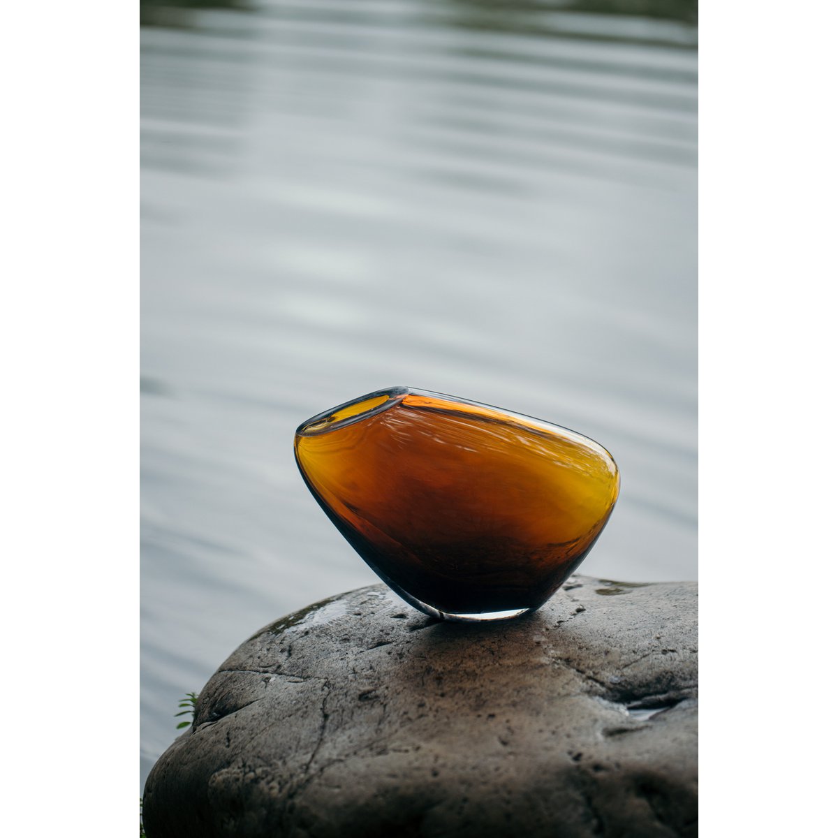 Element Accessories - Innovatieve designvaas, kiezelachtige organische vorm, KOOKY21AM