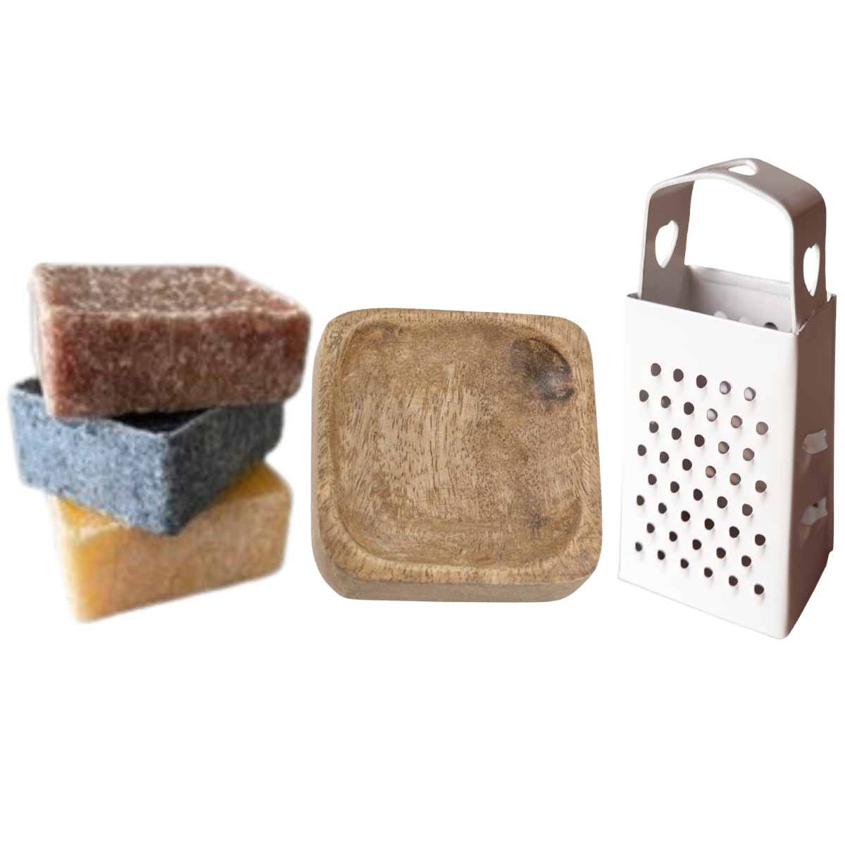 green-goose Amberblokjes met Schaaltje en Rasp