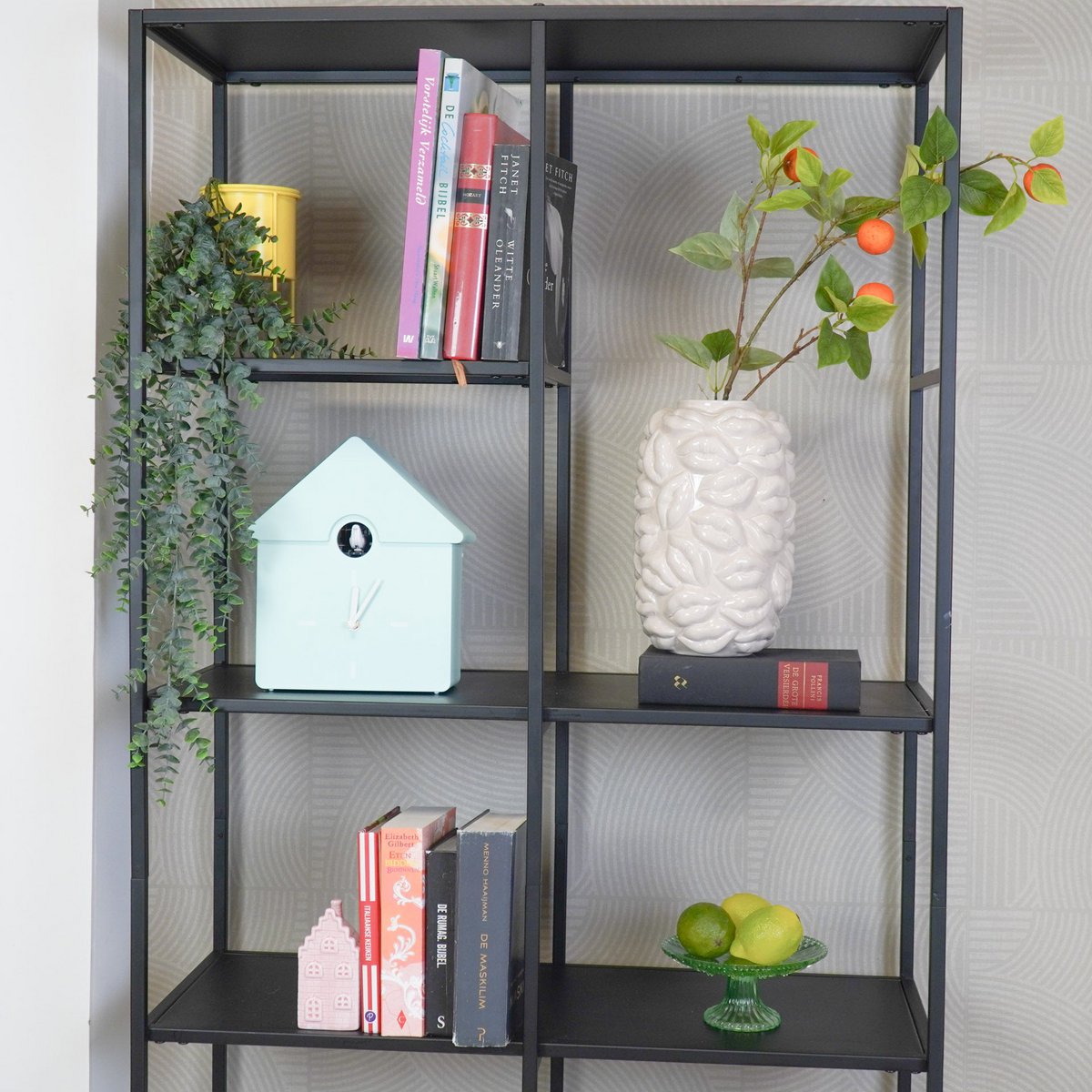 Klokklokkoekjes koekoek-munt groen- 24x27x9cm